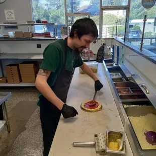 Fresh ingredients from scratch!