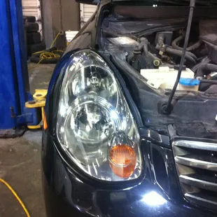 After BG headlight restoration