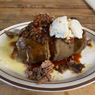 Brisket potato