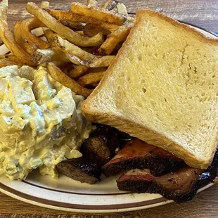 Sampler plate doesn't look huge but it's a lot of food!