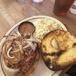 Brisket sandwich