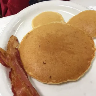 Mickey Mouse pancakes!