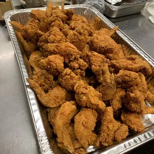 Chicken wing party plate