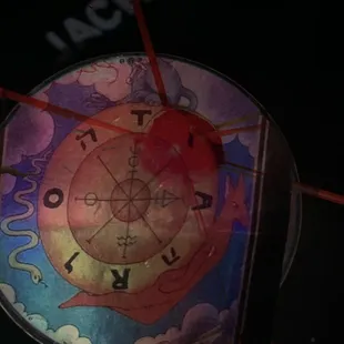 a clock with the time on it