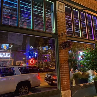 Exterior Window of Gregs