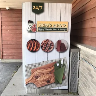 Vending Machine!! How did I miss this earlier this year? To the left of the front door as you&apos;re facing the entrance.