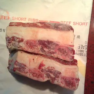 two slices of bacon