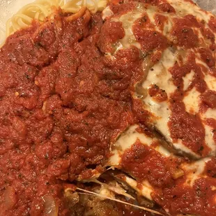Take out Veal and Eggplant Parmigiana