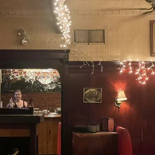 Bar and dining room