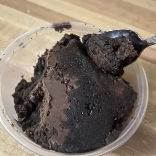 Their brownie to go... absolute perfection.