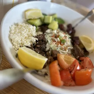 The GReKo Rice Bowl Lamb was so good. I could eat this everyday!!