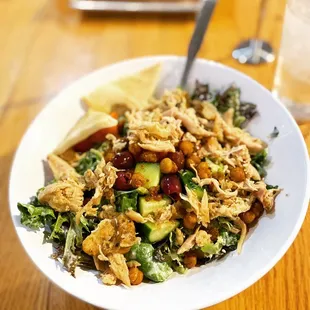 Greko Salad with Chicken - Springer Mountain Farms Chicken