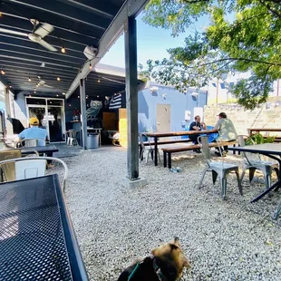 Outside is really beautiful and spacious!