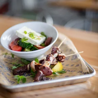 Octopus Souvlaki