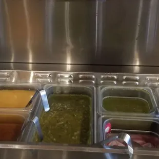 Salsa bar