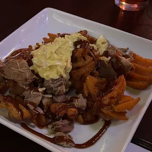 Pork Waffle Waffle Fries