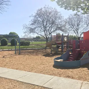 Little kids playground area 1 - right next to the School yard