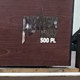 OMG!!  They are using a Power Play 500 ball machine !!