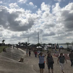 Music on the levee