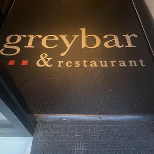 When you open front door