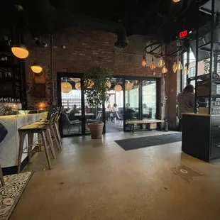 Inside