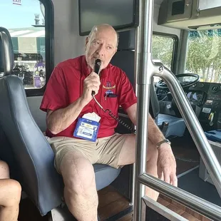 John was our tour guide for the day. He was super knowledgeable and funny.