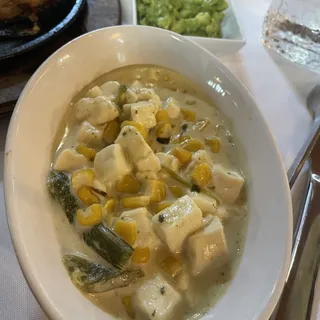 Rajas con Queso