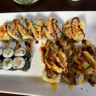 3 Maki Roll Lunch Special