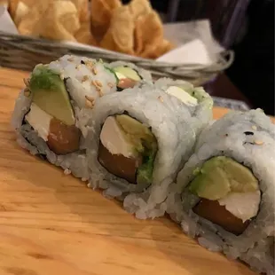 Philadelphia Roll, Crab Rangoon