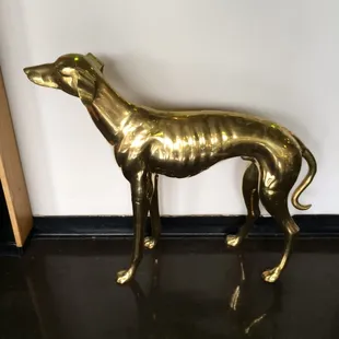 Statue when you first walk in.