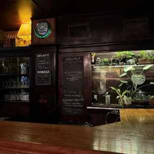 Bar area
