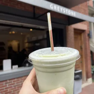 Iced Strawberry Matcha