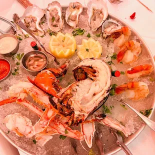 Seafood platter