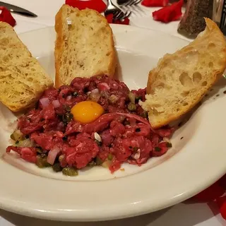 Prime Filet Carpaccio & Prime Sirloin Tartare Duo