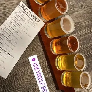 5oz. Flight - $14
