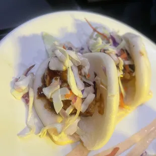 Shrimp bao buns