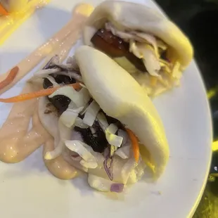 Jerk Pork Bao Buns