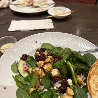 Spinach & Goat Cheese Salad