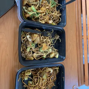 These are our plates . Which are triple the size of a regular meal prep container.