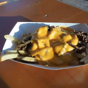 Loaded Philly Fries.