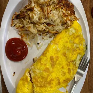 Omelet and home fries!!!