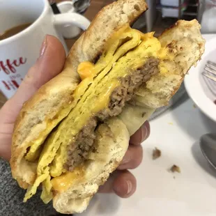 breakfast sandwich