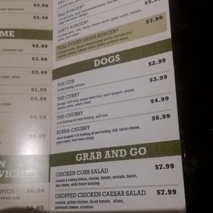 menu, sushi and sashimi