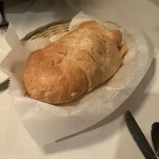 Complimentary bread