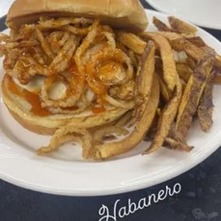 Mango Habanero Chicken Sandwich