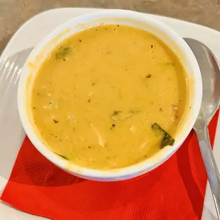 Thai Chicken Curry Soup