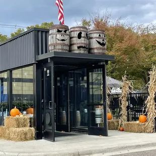 the front of the store