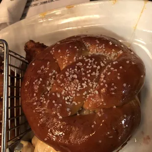 Pretzel Buns