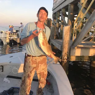 Thanks to the wonderful staff at griffin Fishing Charters. First morning over 60 redfish caught. Highly recommend