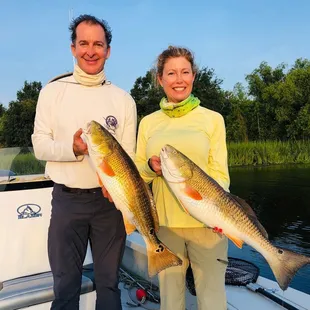 Couples&apos; fishing trips